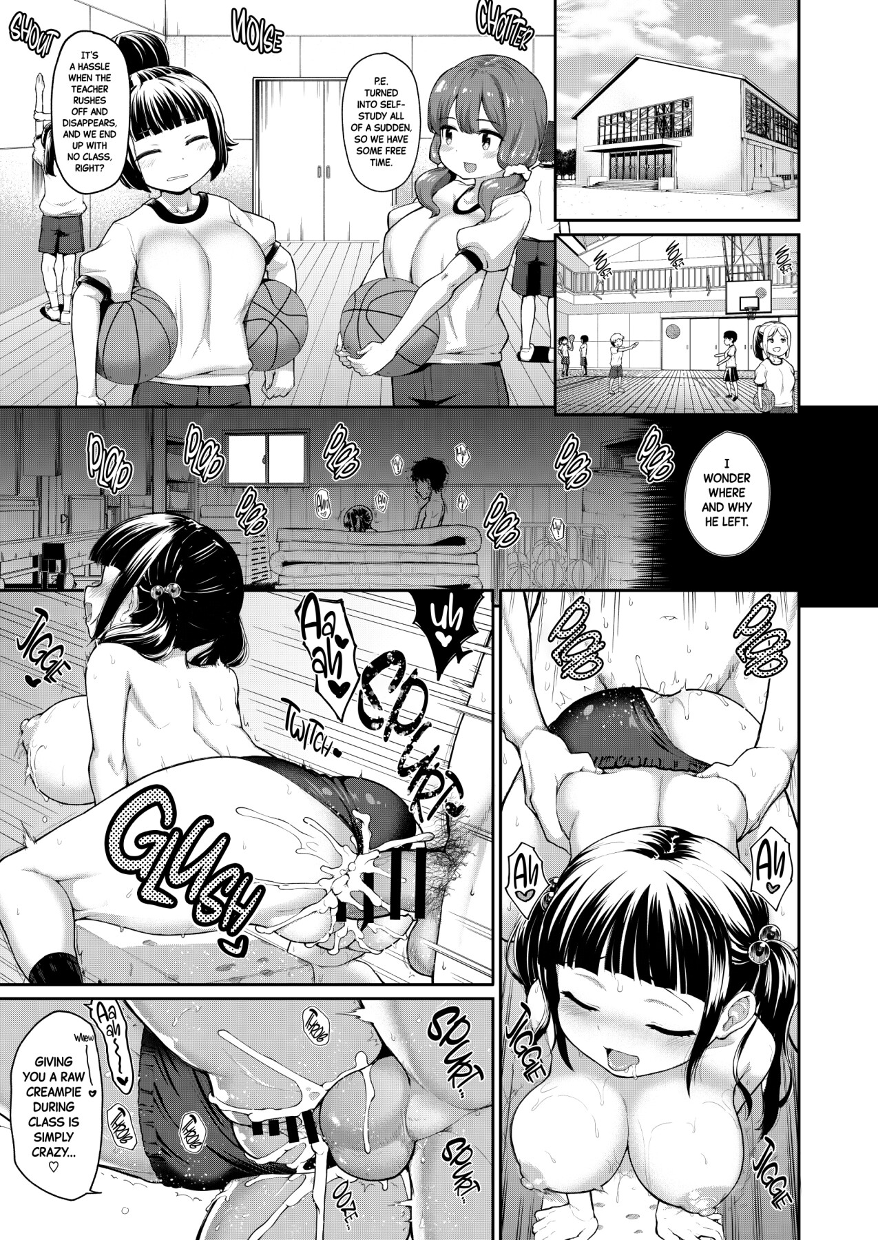 Hentai Manga Comic-Showdown! for the Assvisor Sensei 1.5-Read-2